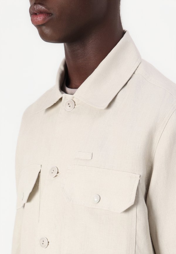 FORGE OVERSHIRT - Summer jacket - stone beige2