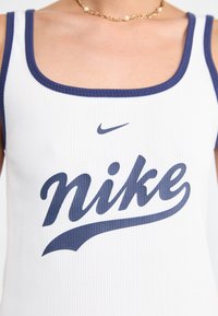 Nike Sportswear TANK - Top - white/midnight navy