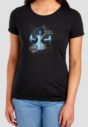 Cotton Soul, VAMPIRE DIARIES/WHY CHOOSE - Print T-shirt - black