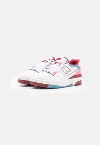 new balance 550 white desert pink