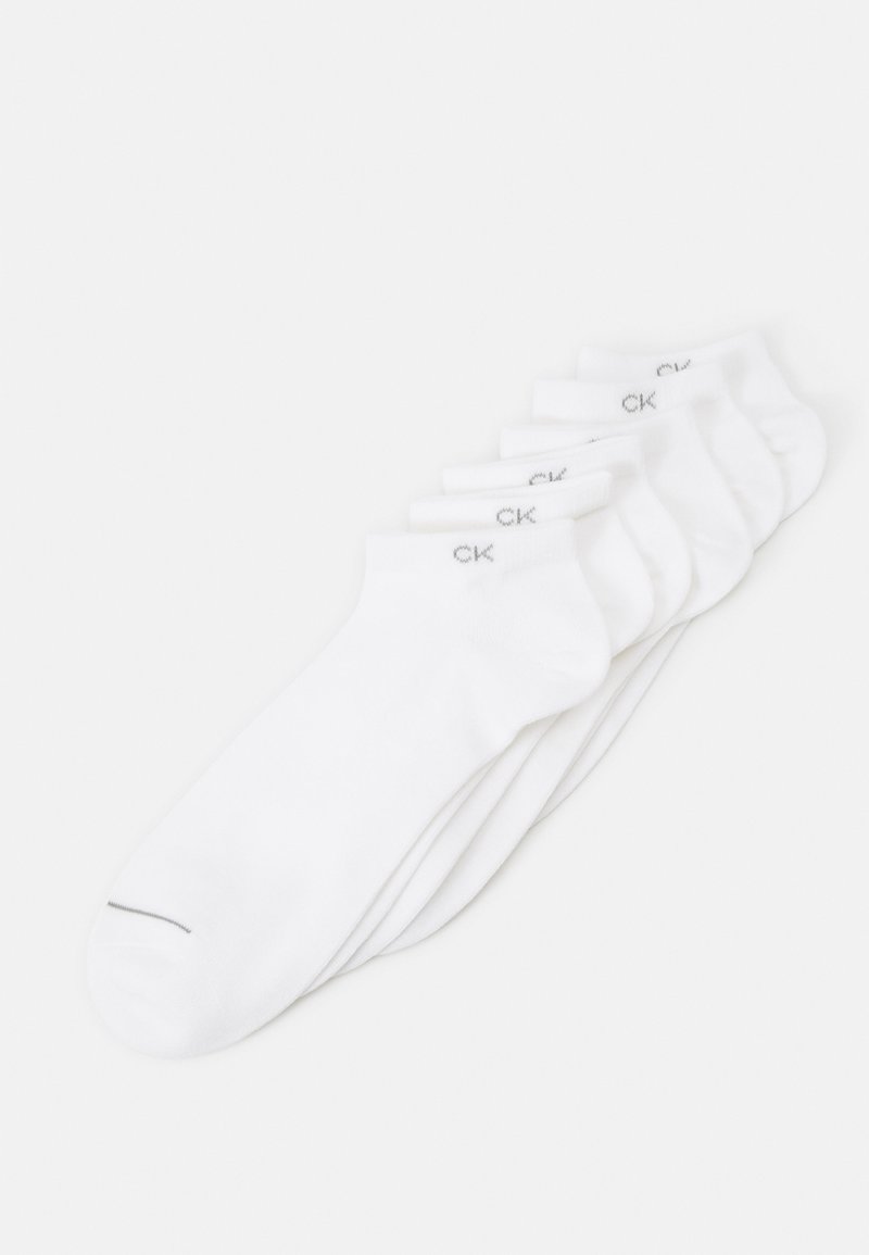 Calvin Klein Underwear - 6 PACK UNISEX - Kojinės - white, Padidinti