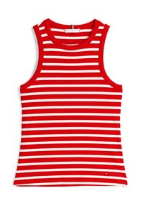 SLIM TANK - Felső - primary red/ecru