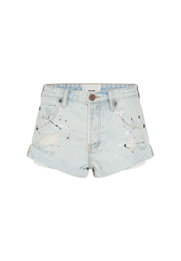 One Teaspoon BANDITS FLORENCE - Shorts vaqueros - light blue/azul claro -  Zalando.es