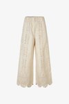 SPIRITCRAS - Široke nogavice - 1007 off white