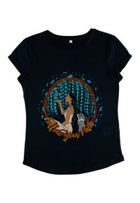 Henry Tiger POCAHONTAS POCAHONTAS AND MEEKO - Camiseta estampada - navy blue