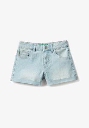 United Colors of Benetton Shorts vaqueros - blue