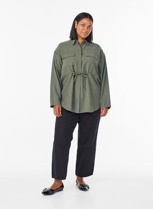 Zizzi, Overhemdblouse - thyme