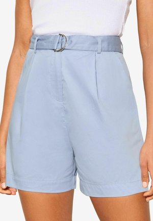 Friends Like These HIGH WAISTED D RING BELTED TAILORED - REGULAR FIT - Shorts - blue