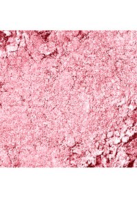 Rosa pulver, finkornet tekstur, med en glitrende finish. Fargen varierer fra lyse til mørkere rosa nyanser, med en myk glitrende effekt.