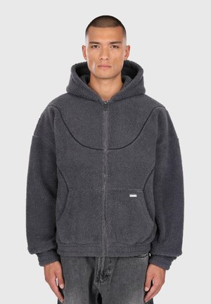 WAVY ZIP - Fleecejakke - steel grey