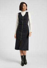 Lee SLEEVELESS - SLIM FIT - Spijkerjurk - brisk night