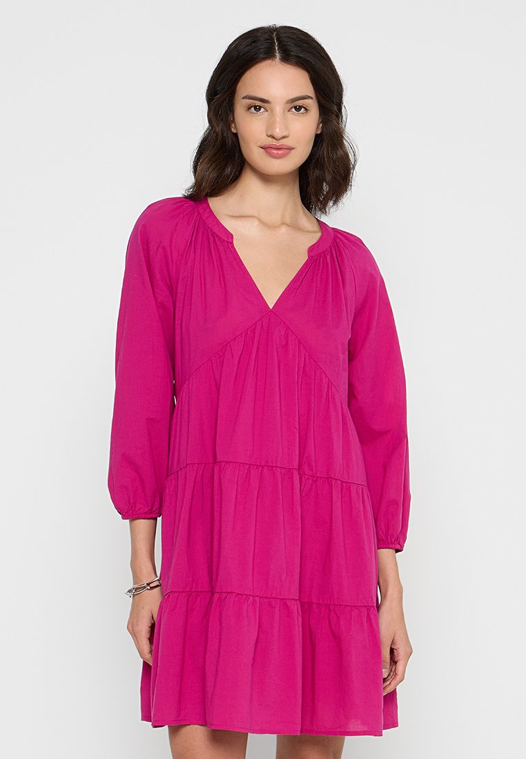 DKNY Jurk donkerroze