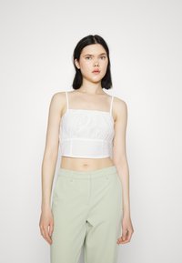 Neon & Nylon NEOVERA STRING CORSET  - Top - white