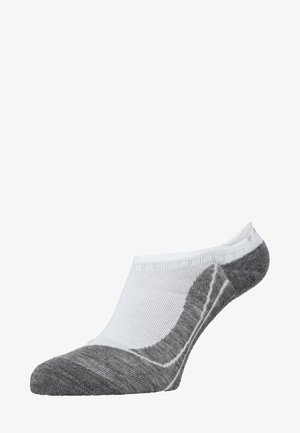 RU4 Invisible Running medium cushioning - Socquettes - white/grey