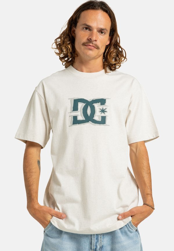 BIG DEAL STAR - Print T-shirt - scvw snow heather