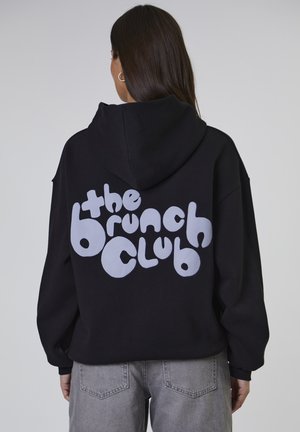 THE BRUNCH CLUB - Sweat à capuche - black
