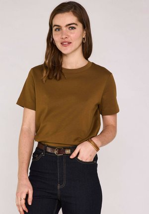 LENI - T-shirt basique - bronze
