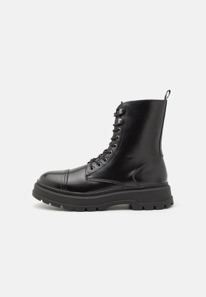 UNISEX - Nauhalliset nilkkurit - black