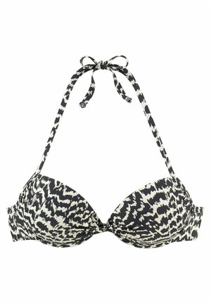 LASCANA Bikini-Top - schwarz creme