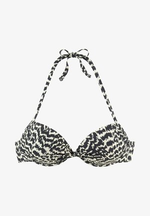 LASCANA, Bikini top - schwarz creme