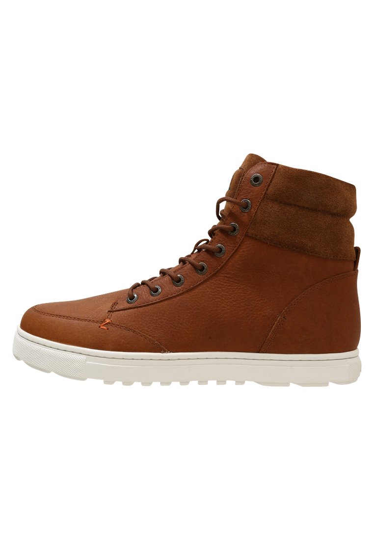 DUBLIN MERLINS Sneakers hoog cognacoff white DUBLIN MERLINS Sneakers hoog cognacoff white