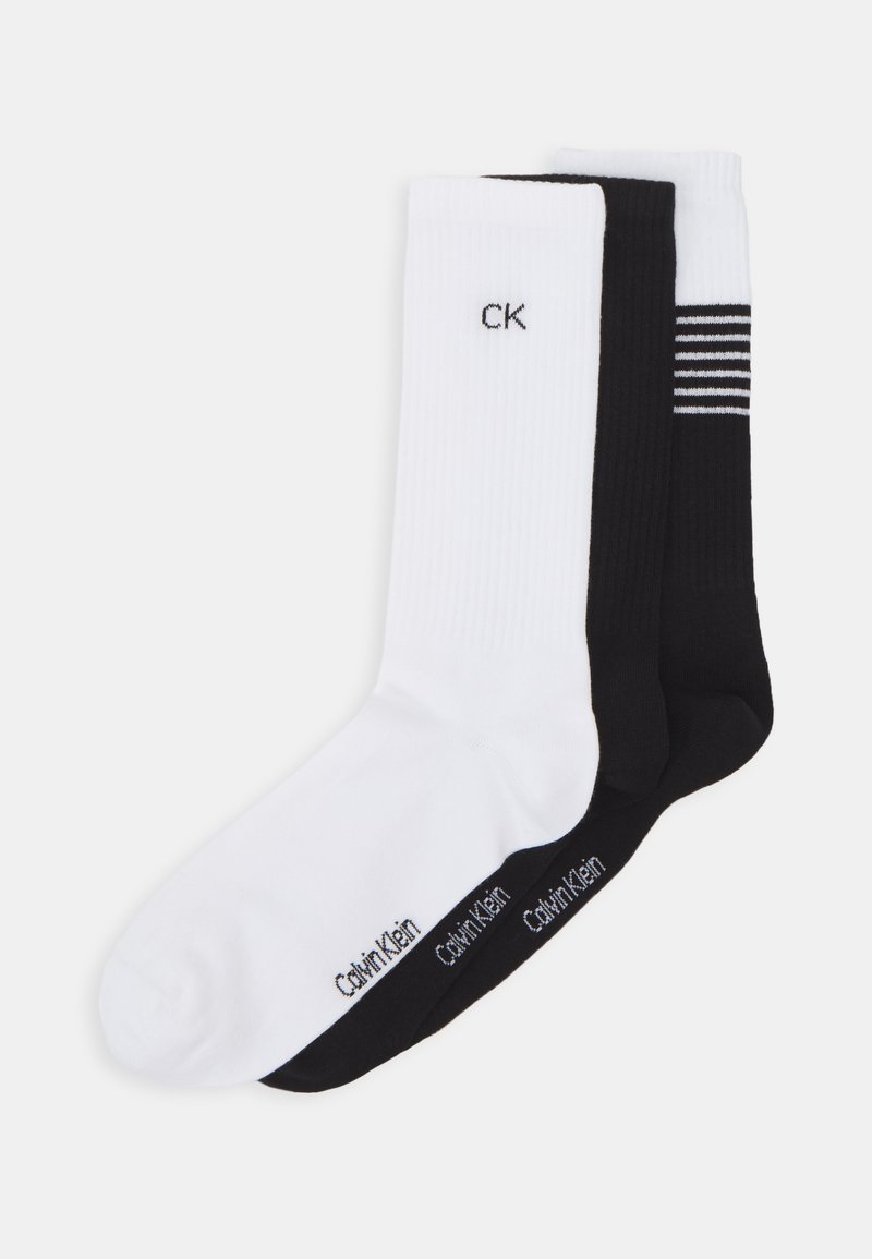 Calvin Klein Underwear MEN SOCK STRIPE 3 PACK Socks black Zalando.de