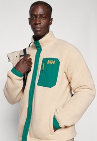 Helly Hansen PANORAMA SNAP - Forro polar - oatmeal