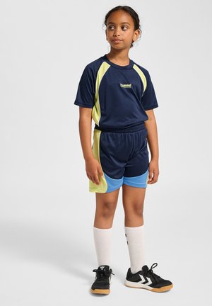 GOAL BLOCK - Short de sport - dress blues