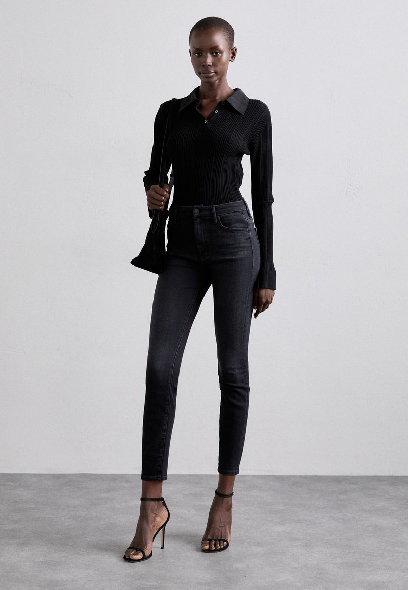 Jean Skinny Mother The Looker Pour Femme - Taille 29 - Couleur Marron Clair - Occasion En Très Bon état