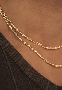 Common Lines MINI CABLE NECKLACE UNISEX - Halskæder - goldfarben