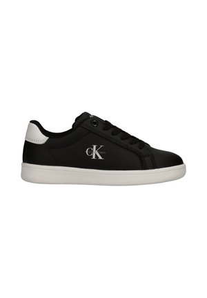 SNEAKERS MINIMAL CON LOGO LATERALE - Sneakers laag - nero