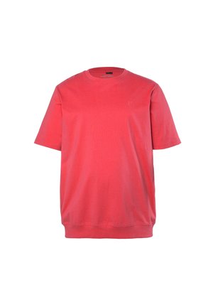 JP1880, BUIK-SHIRT, SPECIALE SNIT, T/M 8XL, KORTE MOUWEN - T-Shirt basic - foxred