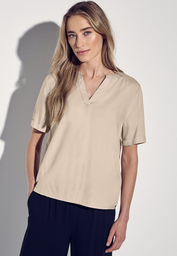 Bluse - beige