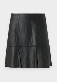 COLLY NAPLON NOOS - Jupe trapèze - black
