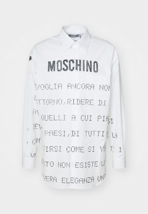 MOSCHINO POETRY MESSAGES - Shirt - white