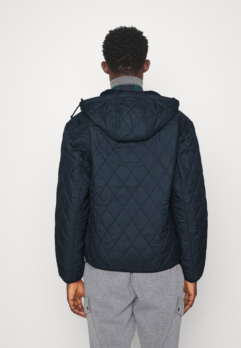 Polo Ralph Lauren Water Repellent Hooded Jacket Ubergangsjacke College Navy Dunkelblau Zalando De