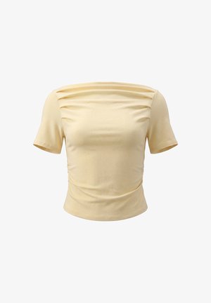faina, T-Shirt print - yellow