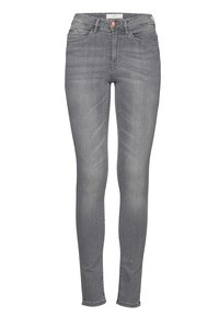 ICHI Vaqueros pitillo - light grey