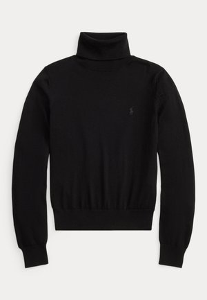Polo Ralph Lauren, WOOL TURTLENECK - Jersey de punto - black