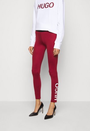 HUGO Leggings - Hosen - red