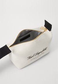 KARL LAGERFELD POUCH - Alkalmi kézitáska - natural