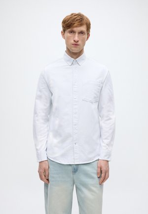 OXFORD SHIRT - Skjorte - greyish green stripe