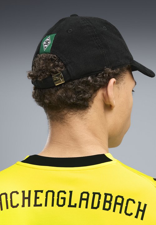 PUMA BORUSSIA MÖNCHENGLADBACH FTBLCULTURE CAP AUS KORD UNISEX - Cap - black-archive green — photo 2
