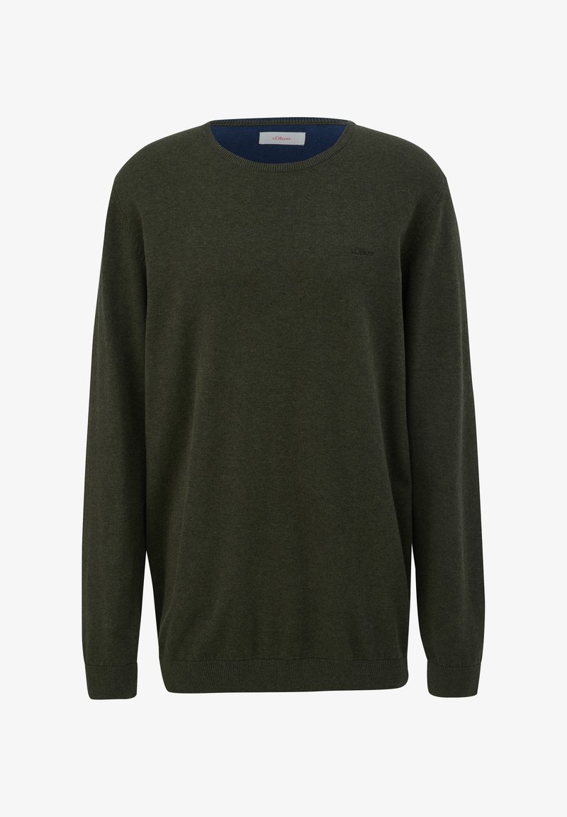 s.Oliver Pullover - olivgrün