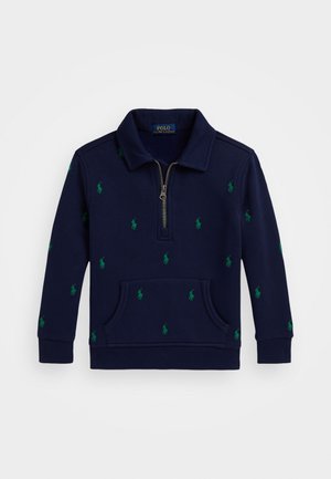 POLO PONY FLEECE COLLARED SWEATSHIRT - Džemper - refined navy/c5229