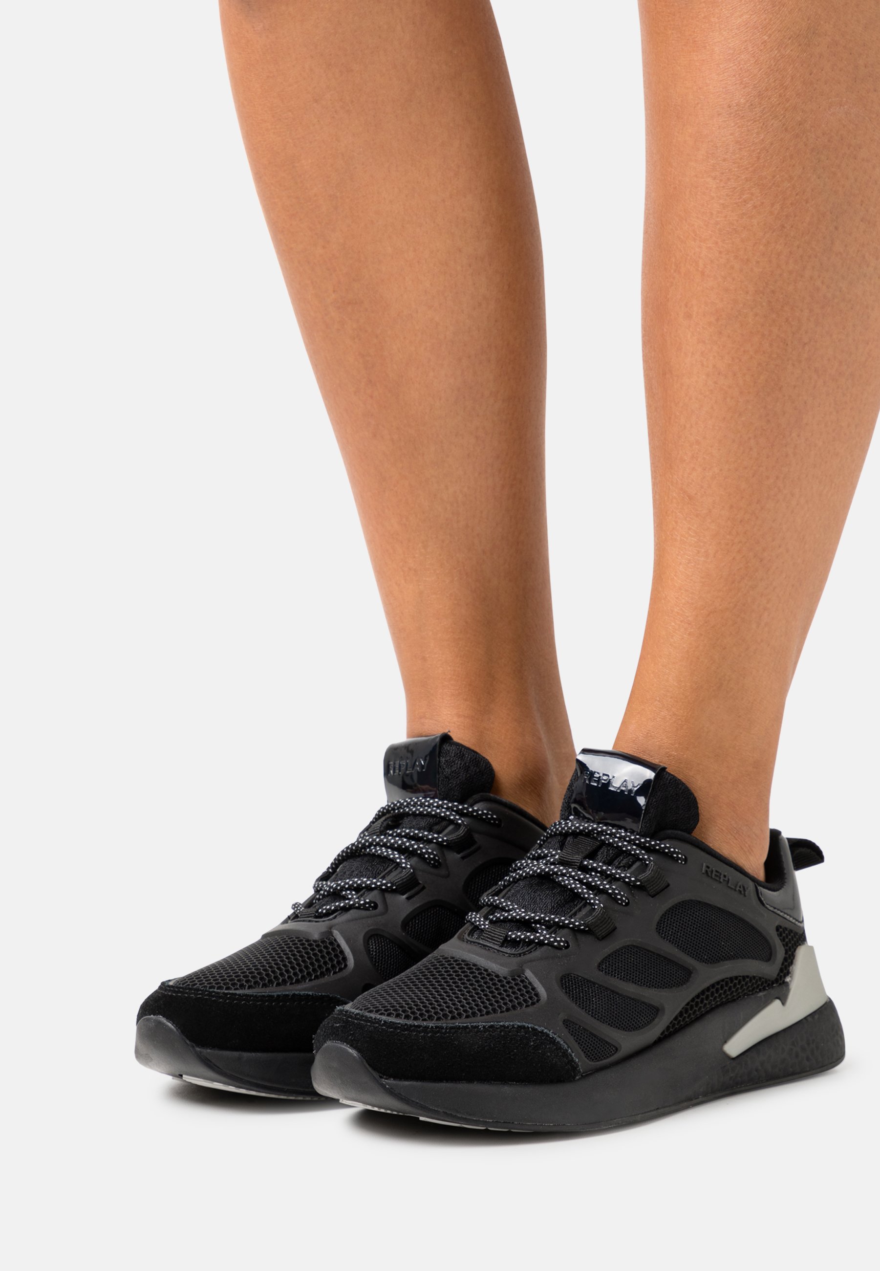 Replay MAZE - Sneakers laag - black/zwart - Zalando.nl
