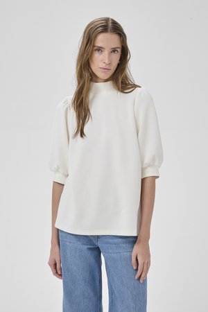 My Essential Wardrobe THE PUFF - T-Shirt basic - snow white