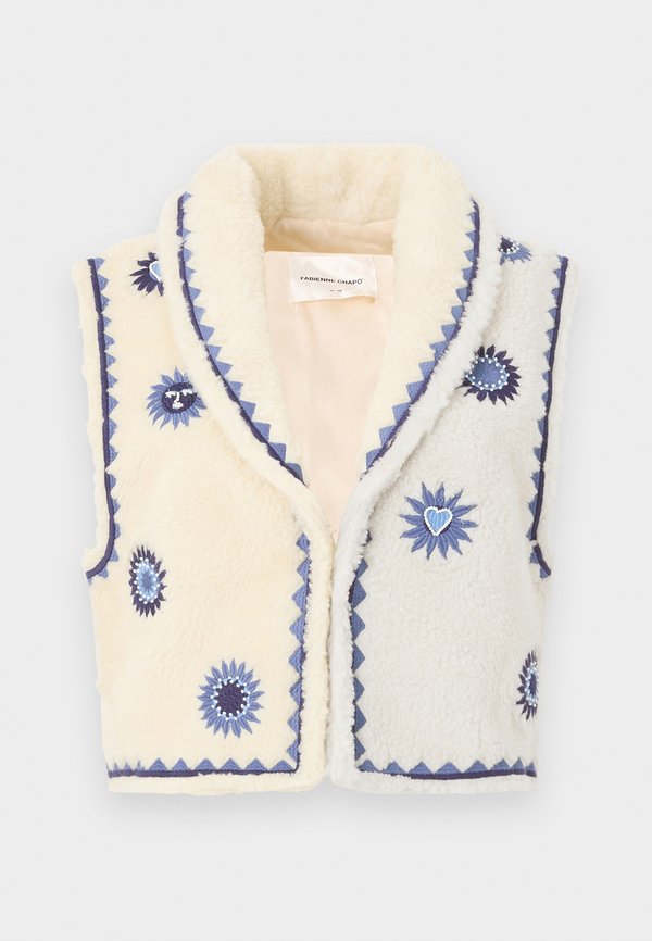 SUNNY GILET - Waistcoat - creme brulee2
