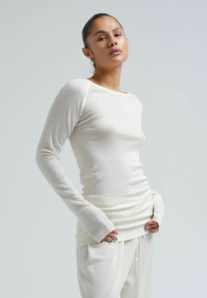 JADE Merino - Long sleeved top - off white