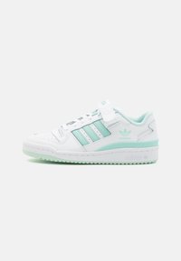 adidas Originals - FORUM LOW UNISEX - Trainers - footwear white/semi flash aqua Thumbnail Image 1